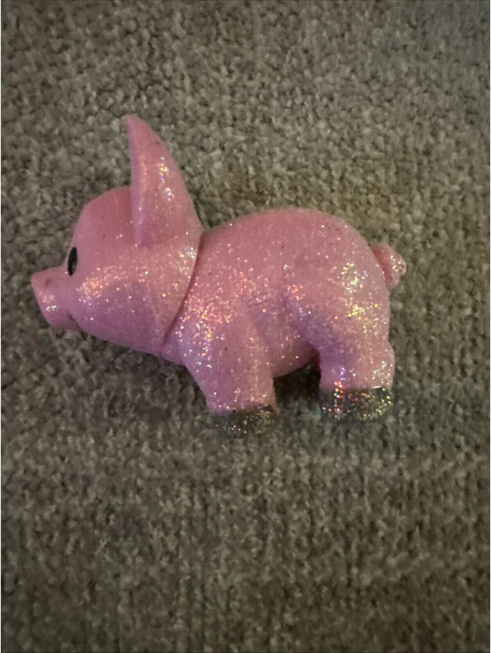 Disney Animators Collection Play Set Replacement PIG glitter Piggy Farm 2 in